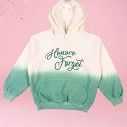 CUTECUMBER Girls Colourblocked Hooded Sweatshirt-image-52
