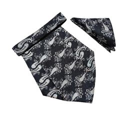 voici Paisley Design Cravats & Pocket Square Combo-picture-13