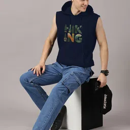 LEON Men Printed Hooded Sweatshirt image 2