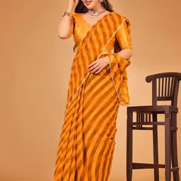 Flip The Style Leheriya Embroidered Pure Georgette Leheriya Saree-picture-47