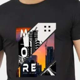 GLOBAL NOMAD Men 2 Printed Bio Finish Applique T-shirt image 5