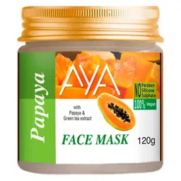 AYA Paraben-Free & Silicone-Free Papaya Face Mask With Green Tea Extract - 120g image 4