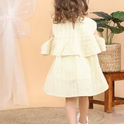 Polka Tots Print A-Line Dress image 4