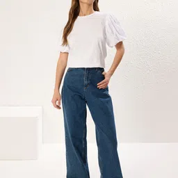 Trendyol Women Colourblocked Pockets T-shirt-picture-27