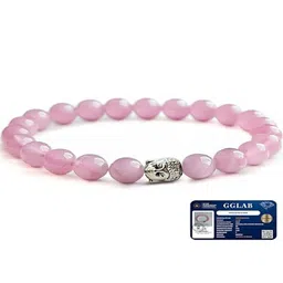 SINDURRI CREATIONS Adult Pink Gemstone Beads Bracelet-picture-15