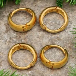 SHREE KRISHNA SHOPPING Gold-Plated Brass Earrings-picture-24