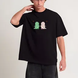 Stitchmeashirt Men Printed Drop-Shoulder Sleeves Activchill T-shirt-picture-23