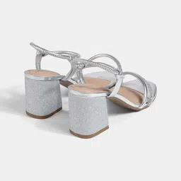 LEMON & PEPPER Women Western - Embellished Block Heel Sandals image 3