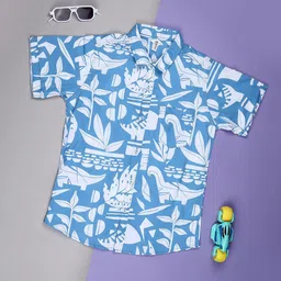V-Mart Boys Printed Casual Shirt-image-40