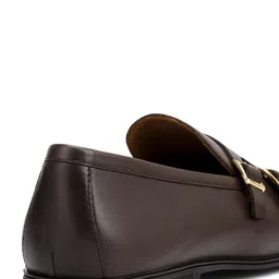 ROSSO BRUNELLO Men Leather Formal Monk Shoes image 4