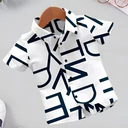 BAESD Boys Classic Printed Casual Shirt image 4