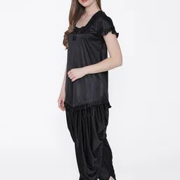 PHALIN Women Satin Night suits image 5