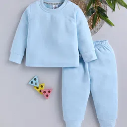 YK X Tinyo Infant Girls Pure Wool Sweatshirt with Joggers-picture-38