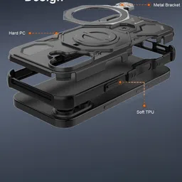 Karwan Quirky Printed iPhone 17 Back Case image 3