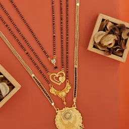 Bhanu diam Women Gold Mangalsutra-image-82