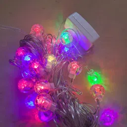 anwora 40 LEDs 15 m Multicolor Color Changing, Flickering Ball Rice Lights image 3