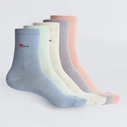 Camey Women Pack Of 5 Above Ankle Socks-image-3