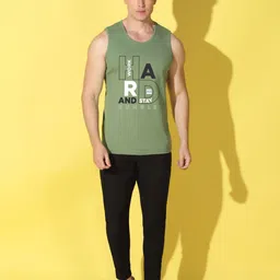 WOOSTRO Men Typography 2 Printed Applique Slim Fit T-shirt image 2