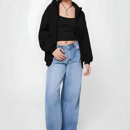 Kasendra Women Fleece Lightweight Open Front Jacket image 3