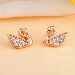NAMAN ARTS Women Animal Shaped Studs Earrings-image-81