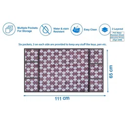 The Furnishing Tree Grey Printed Refrigerator Cover image 4