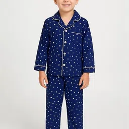 MPDENTERPRISES Unisex Kids Printed Maxi Nightdress-picture-35