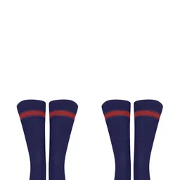 MUKHAKSH Blue Cotton Socks-image-76