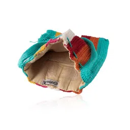 ITIHASIKALA Women Textured Structured Cotton Tote Bag image 2