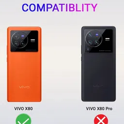 LIRAMARK Vivo X80 Silicone Back Case image 3