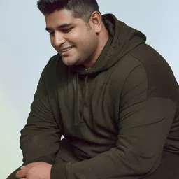 FFLIRTYGO Men Plus Size Hooded Sweatshirt image 2