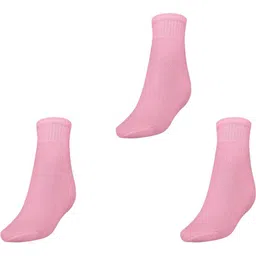 MUKHAKSH Girls Pack Of 3 Ankle Length Socks-picture-49