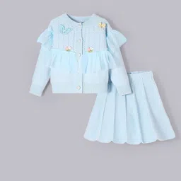 Hopscotch Girls Polyester Solid Clothing Set-picture-55