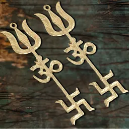 Navyaksh Gold-Toned Religious Figurine Showpiece-picture-23