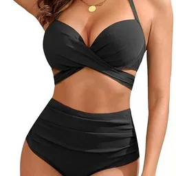 DREAM X FASHION V-Neck Swim Bikini Set-picture-36