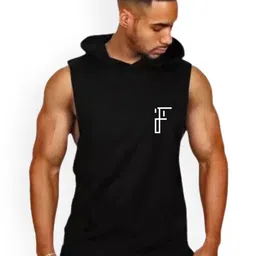 Fashnobic Take Your Dream Seriously Printed Hooded Gym-Vest - FB-105_Back_pt-221-image-41