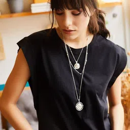 Olalook Women Extended Sleeves Applique T-shirt-picture-37