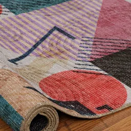 kaleen india Anti-Skid Backing Washable Indoor-Outdoor Rugs image 2