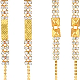 VIVASTRI Women Gold-Plated Alloy Earrings-picture-31