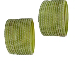 SEEMO Set Of 24 Velvet Bangles-picture-11