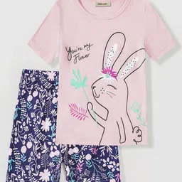 INCLUD Girls Printed T-shirt with Shorts-picture-20