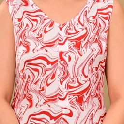 Gamyam Printed V-Neck Kurti image 3