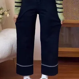 StyleCast Women Wide Leg High-Rise Cotton Jeans-image-88