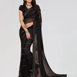 moda rapido ANAND SAREES Striped Satin Saree-picture-29