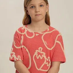 Vero Moda Girls Cotton Printed T-shirt-picture-28