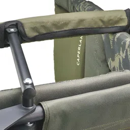 Decathlon Green Printed Compact Carp Fishing Level Chair image 5