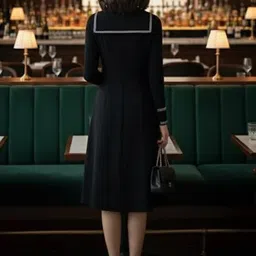 MARC LOUIS Fit & Flare Dress image 5