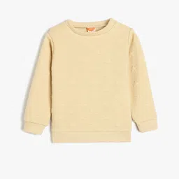 Koton Girls Self Design Sweatshirt-image-93