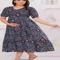 MAINA CREATION Women Floral Printed Floral Anarkali Kurta image 2