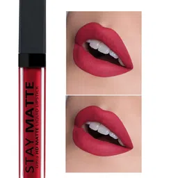 FLENGO Stay Matte Long Lasting Matte Liquid Lipstick - 6 ml - Pink Crush image 3
