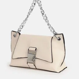 HAUTE SAUCE by Campus Sutra Leather Swagger Shoulder Bag image 3
